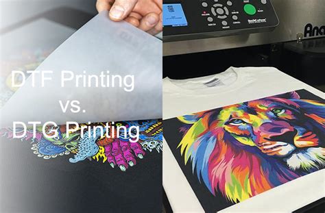 how to print dtf: Is there any difference between DTG and DTF printing?